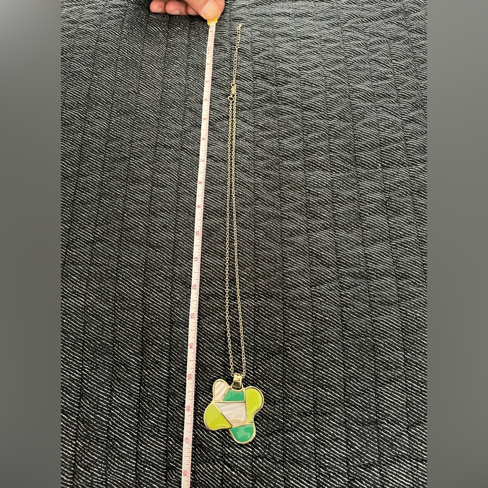Multicolor Pendant Necklace - Picture 8 of 8